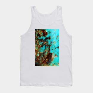 Turquoise I Tank Top